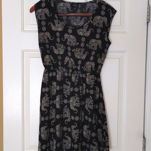 Above knees length dress